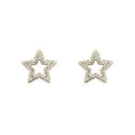 【送料無料】 テッドベーカー レディース ピアス・イヤリング アクセサリー TANTUM Twinkle Star Stud Earrings Gold/Crystal