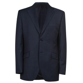 【送料無料】 ハウィック メンズ ジャケット・ブルゾン アウター Eagon Notch Lapel Suit Jacket Petrol Blue
