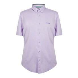 【送料無料】 ボス メンズ シャツ トップス Biada Shirt Purple 534