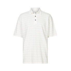 【送料無料】 オールセインツ メンズ Tシャツ トップス All Rafa Polo Sn33 Chalk White