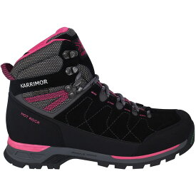 【送料無料】 カリマー レディース ブーツ・レインブーツ シューズ Hot Rock Womens Walking Boots Black/Pink