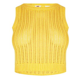 【送料無料】 リーバイス レディース ニット・セーター アウター Sweater Vest Amber Yellow