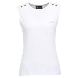 【送料無料】 バブアー レディース シャツ トップス Artega Top White