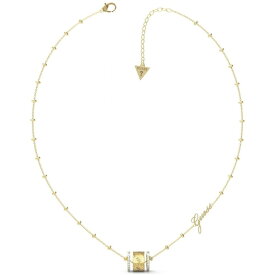 【送料無料】 ゲス レディース ネックレス・チョーカー・ペンダントトップ アクセサリー Guess Jewellery Round Harmony Necklace UBN01153YG Gold