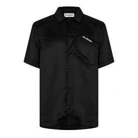 【送料無料】 ハンコペンハーゲン メンズ シャツ トップス Han Logo Shirt Sn34 Black