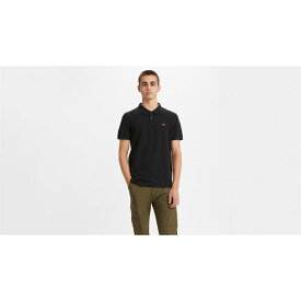 【送料無料】 リーバイス メンズ Tシャツ トップス Housemark Polo Shirt Mineral Black