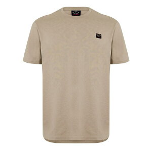 |[AhV[N Y gbvX TVc N[lbN Vc Paul And Shark Basic Crew Neck T Shirt KAKHI