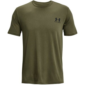 A_[A[}[ Y gbvX Vc Marine OD Green Under Armour Sportstyle Short Sleeve T-Shirt Men's