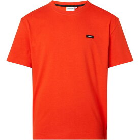 【送料無料】 カルバンクライン メンズ Tシャツ トップス COTTON COMFORT FIT T-SHIRT Spicy Orange