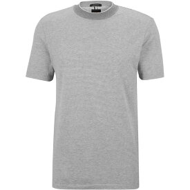 【送料無料】 ボス メンズ Tシャツ トップス T Tesar 60 T-Shirt Silver 041