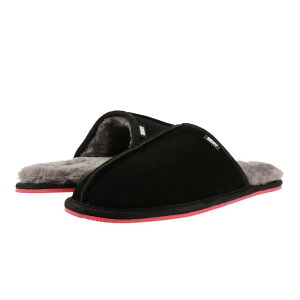【送料無料】 ダナ キャラン ニューヨーク メンズ サンダル シューズ Castor Mens Slippers Black/Grey