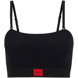 【送料無料】 フューゴ レディース ブラジャー アンダーウェア Bandeau Rib Black