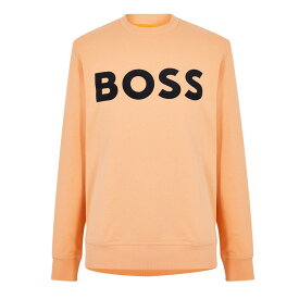 【送料無料】 ボス メンズ ニット・セーター アウター Webasic Crew Sweater Orange 833