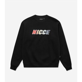 【送料無料】 ニッチェ ロンドン メンズ パーカー・スウェット アウター Prisme Oversized Sweatshirt Black