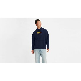 【送料無料】 リーバイス メンズ パーカー・スウェット アウター Holiday Poster Hoodie Naval Academy