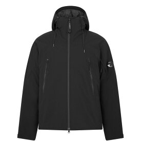 【送料無料】 シーピーカンパニー メンズ ジャケット・ブルゾン アウター Lens Pro-Tek Quilted Jacket Black 999