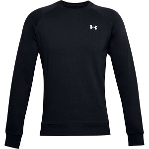 A_[A[}[ Y AE^[ jbgEZ[^[ Z[^[ Under Armour Rival Fitted Crew Sweater Mens Black ubN