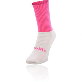 【送料無料】 オニール メンズ 靴下 アンダーウェア Koolite Socks Senior Pink/White
