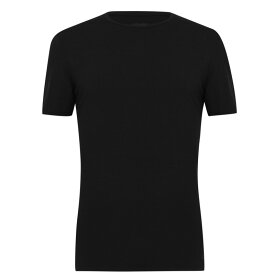 【送料無料】 アイスブレーカー メンズ Tシャツ トップス Anatomica Short Sleeve T Shirt Black