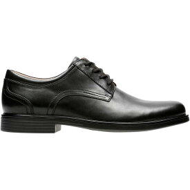 【送料無料】 クラークス メンズ スニーカー シューズ Aldric Lace Smart Shoes Black Leather