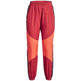 【送料無料】 アンダーアーマー レディース カジュアルパンツ ボトムス Rush Woven Pant Ld99 Red