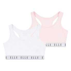 【送料無料】 エル レディース ブラジャー アンダーウェア Pack Bralettes White/Pink