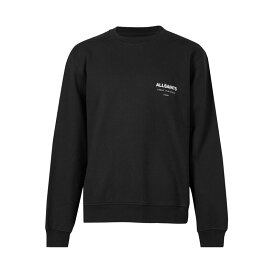 【送料無料】 オールセインツ メンズ ニット・セーター アウター AllSaints Underground Sweater Mens Jet Black