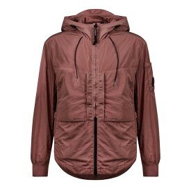 【送料無料】 シーピーカンパニー メンズ ジャケット・ブルゾン アウター Chrome-R Hooded Overshirt Cedar Wood 476