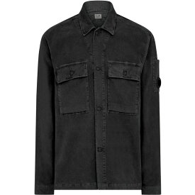 【送料無料】 シーピーカンパニー メンズ ジャケット・ブルゾン アウター Corduroy Overshirt Black 999