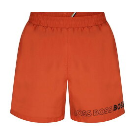 【送料無料】 ボス メンズ ハーフパンツ・ショーツ 水着 Dolphin Swim Shorts Dark Orange 802