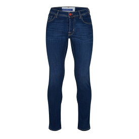 【送料無料】 ヤコブ コーエン メンズ デニムパンツ ジーンズ ボトムス Jacob Nick Slim Jean Sn34 Blue 539D