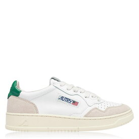 【送料無料】 オートリ― メンズ スニーカー シューズ Medalist Low Trainers Wht/Grn LS23