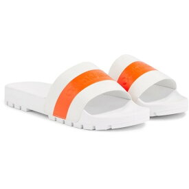 【送料無料】 カルバンクライン メンズ サンダル シューズ TRUCK SLIDE REFL White/Orange
