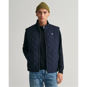 �K���g �����Y �A�E�^�[ �W���P�b�g�E�u���]�� �L���e�B���O �x�X�g Gant QUILTED WINDCHEATER VEST EVENING BL Evening 433