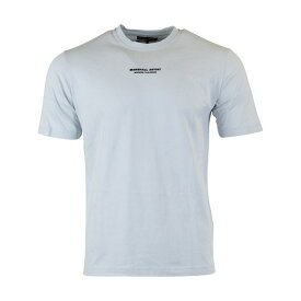 【送料無料】 マーシャルアーティスト メンズ Tシャツ トップス Marshall Artist Injection Logo T-shirt Grey 047