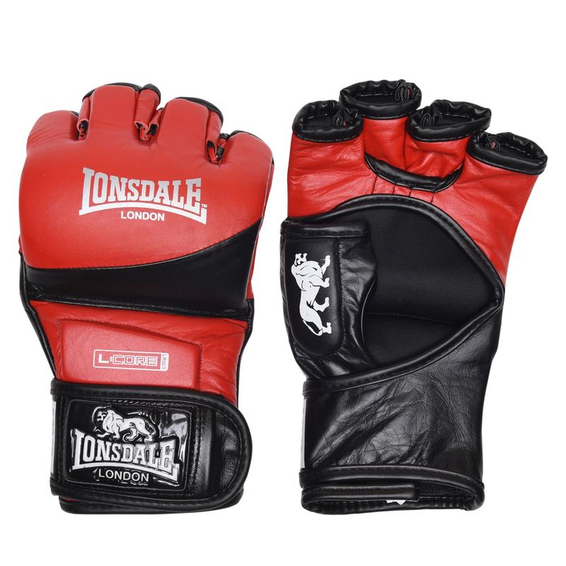 ロンズデール レディース 手袋 アクセサリー MMA Fight Gloves Red - dorseran.net