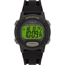 【送料無料】 タイメックス メンズ 腕時計 アクセサリー Mens Timex Watch Black and LCD