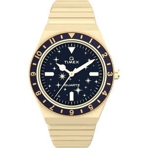 yz ^CbNX fB[X rv ANZT[ Q Timex Celestial 36mm Blue Expansion Band Watch Gold and Blue