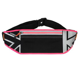 【送料無料】 カリマー レディース ボディバッグ・ウエストポーチ バッグ Audio Belt Black/Pink