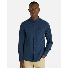 【送料無料】 ライルアンドスコット メンズ シャツ トップス Oxford Shirt Apres Navy X028