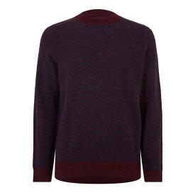 【送料無料】 ハウィック メンズ パーカー・スウェット アウター Howick Textured Crew Jumper Multi