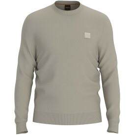 【送料無料】 ボス メンズ ニット・セーター アウター Kanovano Jumper Open White 131