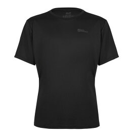 【送料無料】 ジャックウルフスキン メンズ Tシャツ トップス Tech Tee Sn43 Grey