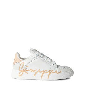 【送料無料】 ジュゼッペザノッティ レディース スニーカー シューズ GZ Logo Sneaker Ld34 White/Peach