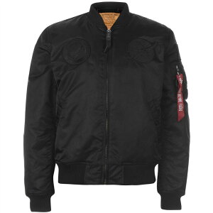At@C_Xg[Y Y AE^[ WPbgEu] WPbg Alpha Industries Bomber Jacket All Black 404 ubN