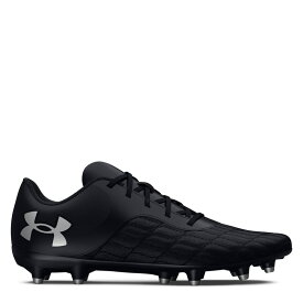 【送料無料】 アンダーアーマー メンズ ブーツ・レインブーツ シューズ Magnetico Select Firm Ground Football Boots Black/Black