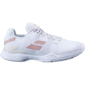 【送料無料】 バボラ レディース スニーカー シューズ Mach 2 All Court Women's Tennis Shoe White/White