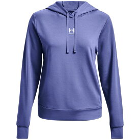 【送料無料】 アンダーアーマー レディース パーカー・スウェット アウター Armour Rival Terry OTH Hoodie Womens Blue