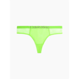 【送料無料】 カルバンクライン レディース パンツ アンダーウェア FUTURE SHIFT Mesh Thong Green Flash