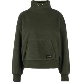 【送料無料】 バブアー レディース パーカー・スウェット アウター Holmes Fleece Envy